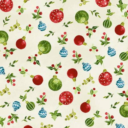 Light Cream Christmas Ornaments