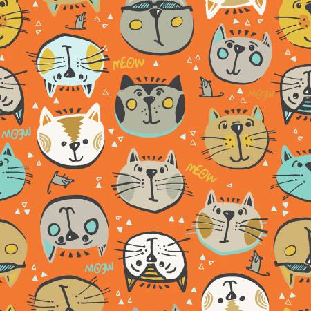 Orange Cat Selfies