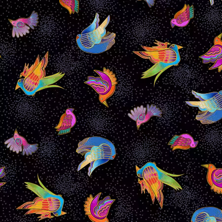 Black Digital Birds
