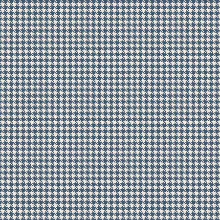 Dark Navy Honeybee Digital Houndstooth