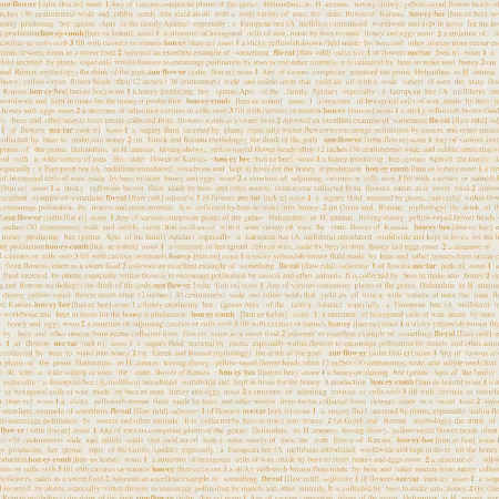 Gold Honeybee Digital Text