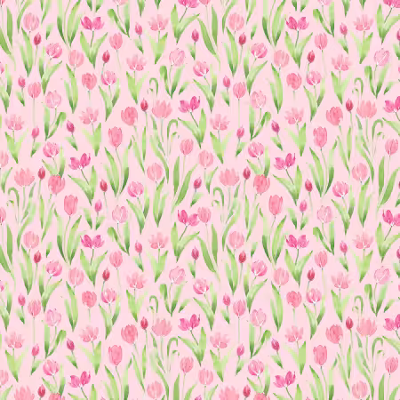 Light Pink Digital Tulips