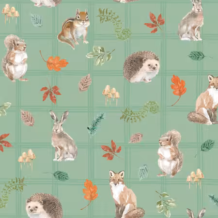 Light Forest Digital Animals