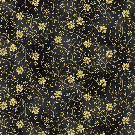 Black/Gold Ornament Grove