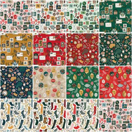 10in Squares Merry Memories, 42pcs, 2 bundles/pack