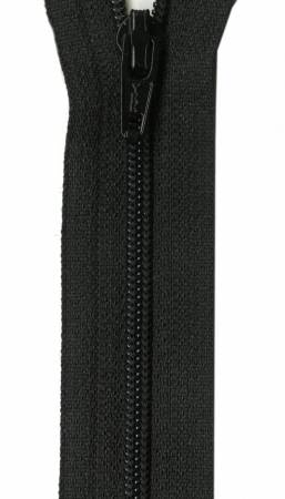 Ziplon Coil Zipper 9in Black