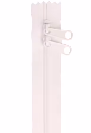 Handbag Zipper 30in White