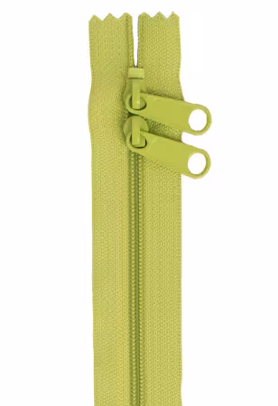 Handbag Zipper 30in Green Apple