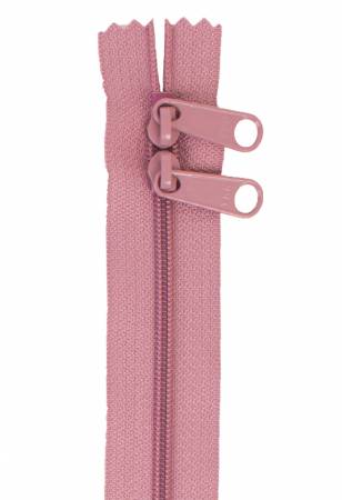 Handbag Zipper 30in Dusty Rose