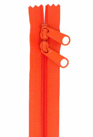 Handbag Zipper 30in Tangerine