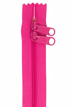 Handbag Zipper 40in Raspberry