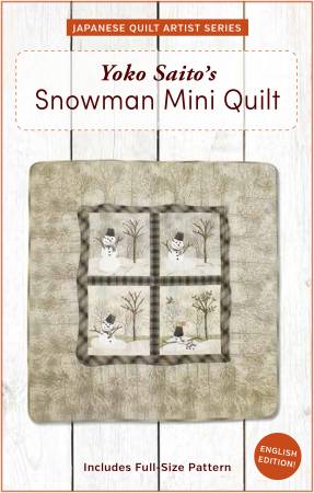Snowman Mini-Quilt